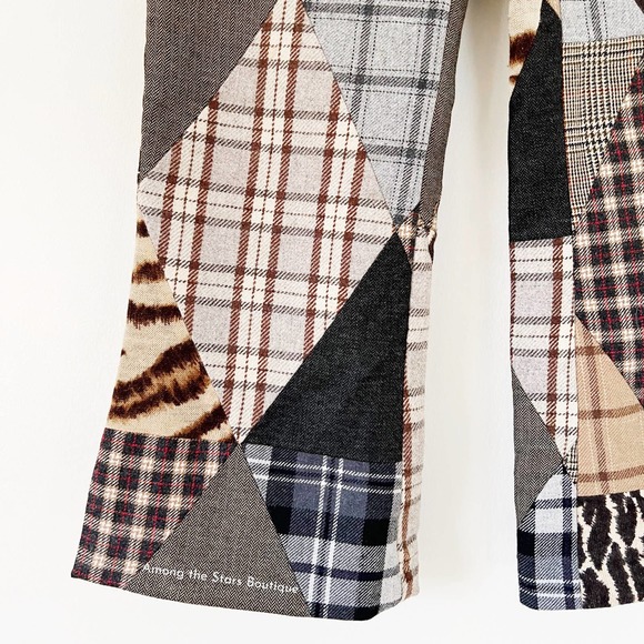 Super Rare 90s D&G Patchwork Capri Pants ASO Anya in Buffy the Vampire Slayer - Picture 6 of 7